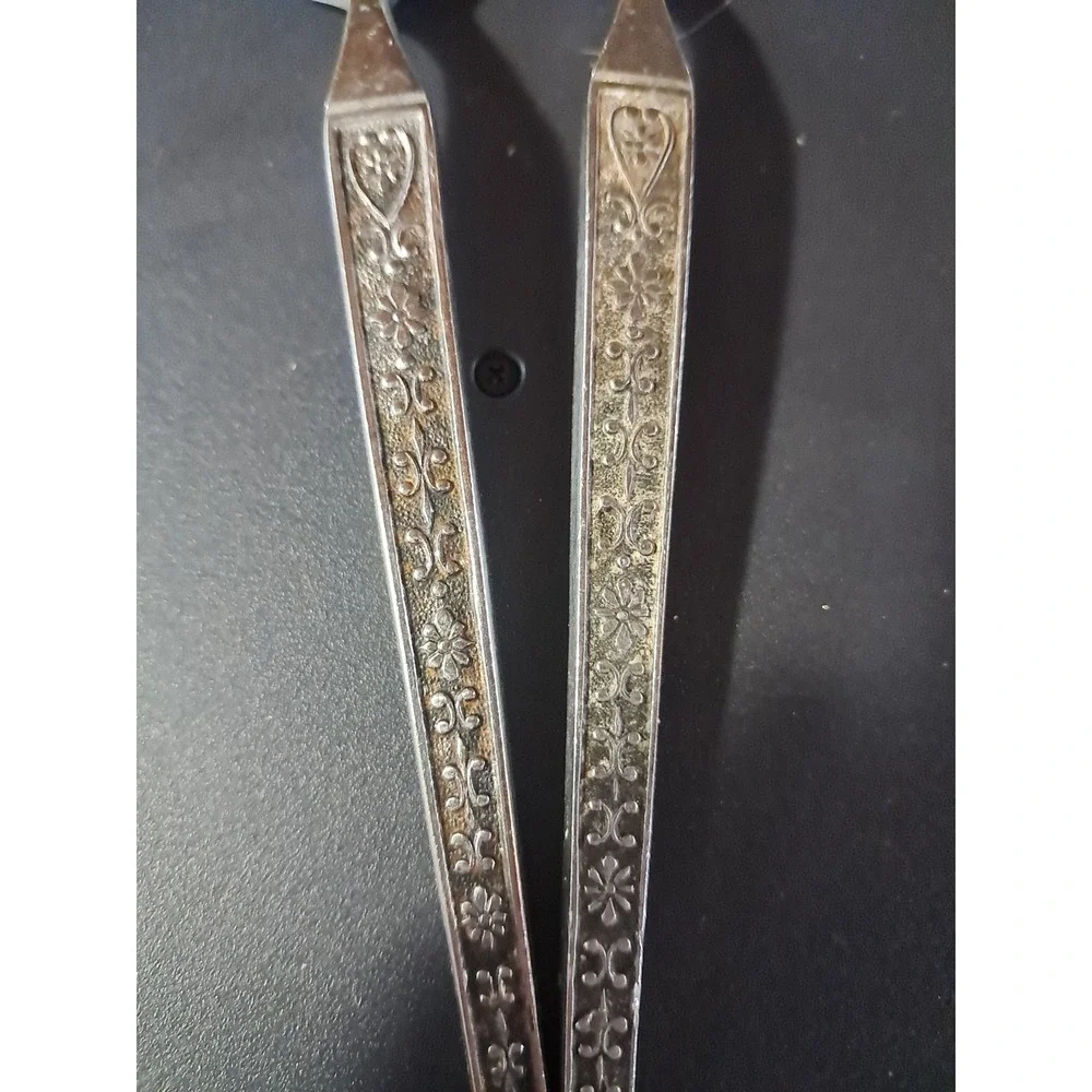 2 Vtg Riviera Cordova Stainless Steel Flatware Japan MCM Table Table Spoons M/e